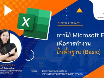 การใช้ Microsoft Excel เพื่อการทำงานขั้นพื้นฐาน (Basic)