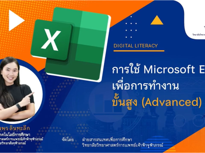 การใช้ Microsoft Excel เพื่อการทำงานขั้นสูง (Advanced)